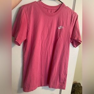 Pink Nike T Shirt